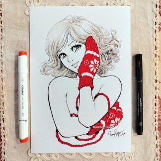[VENDIDO] Queentober - Mitones